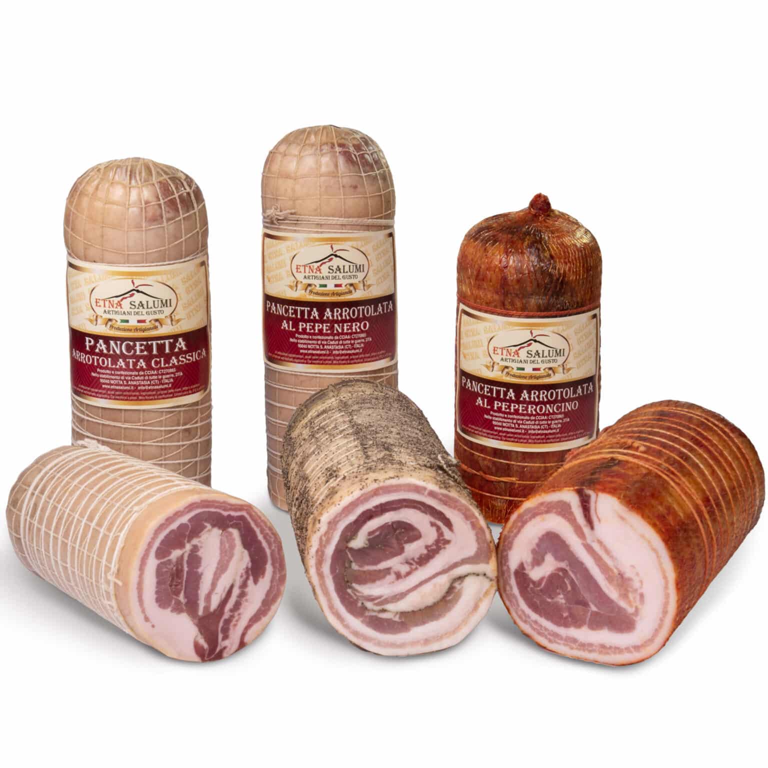 Pancetta Arrotolata Etna Salumi