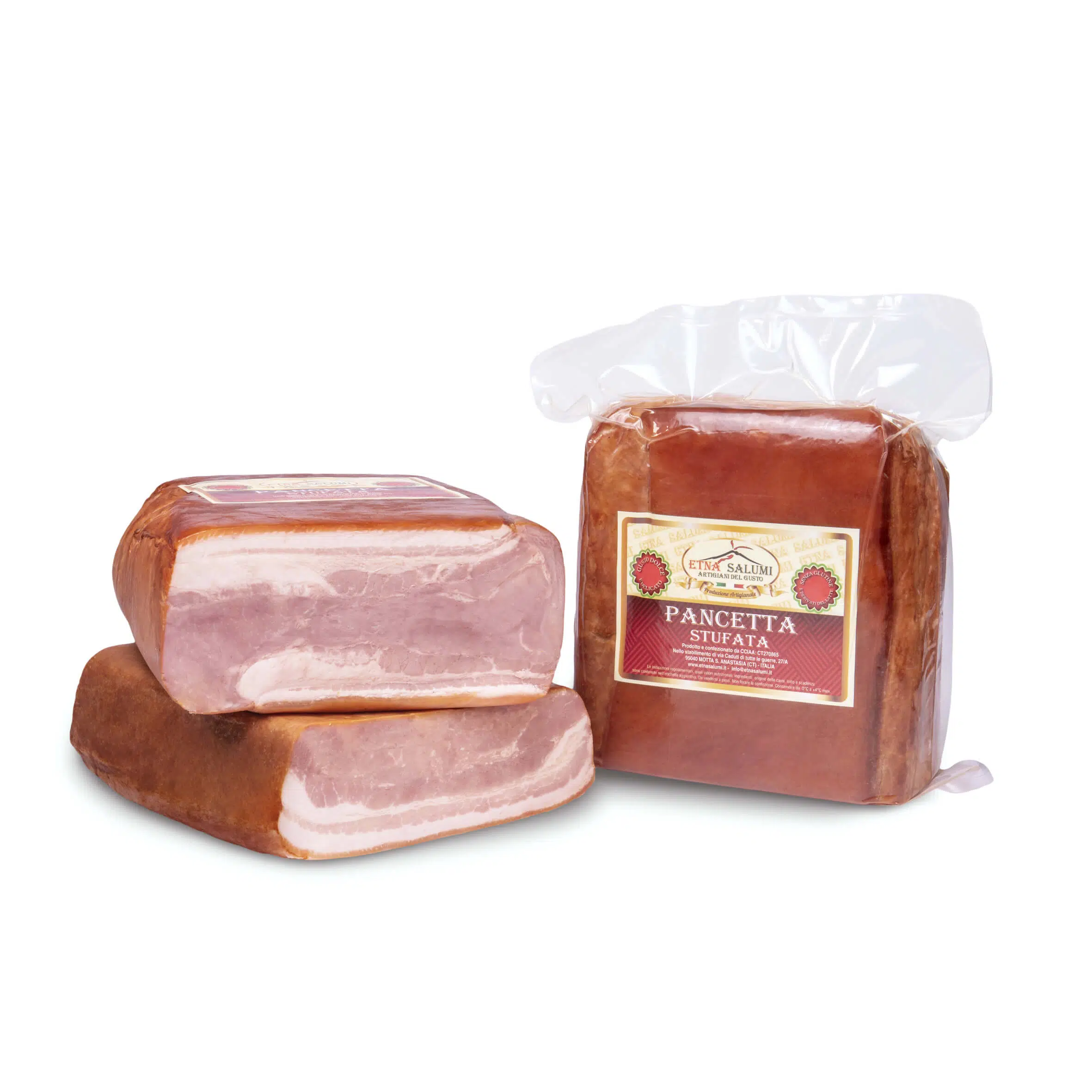 Pancetta Stufata Etna Salumi