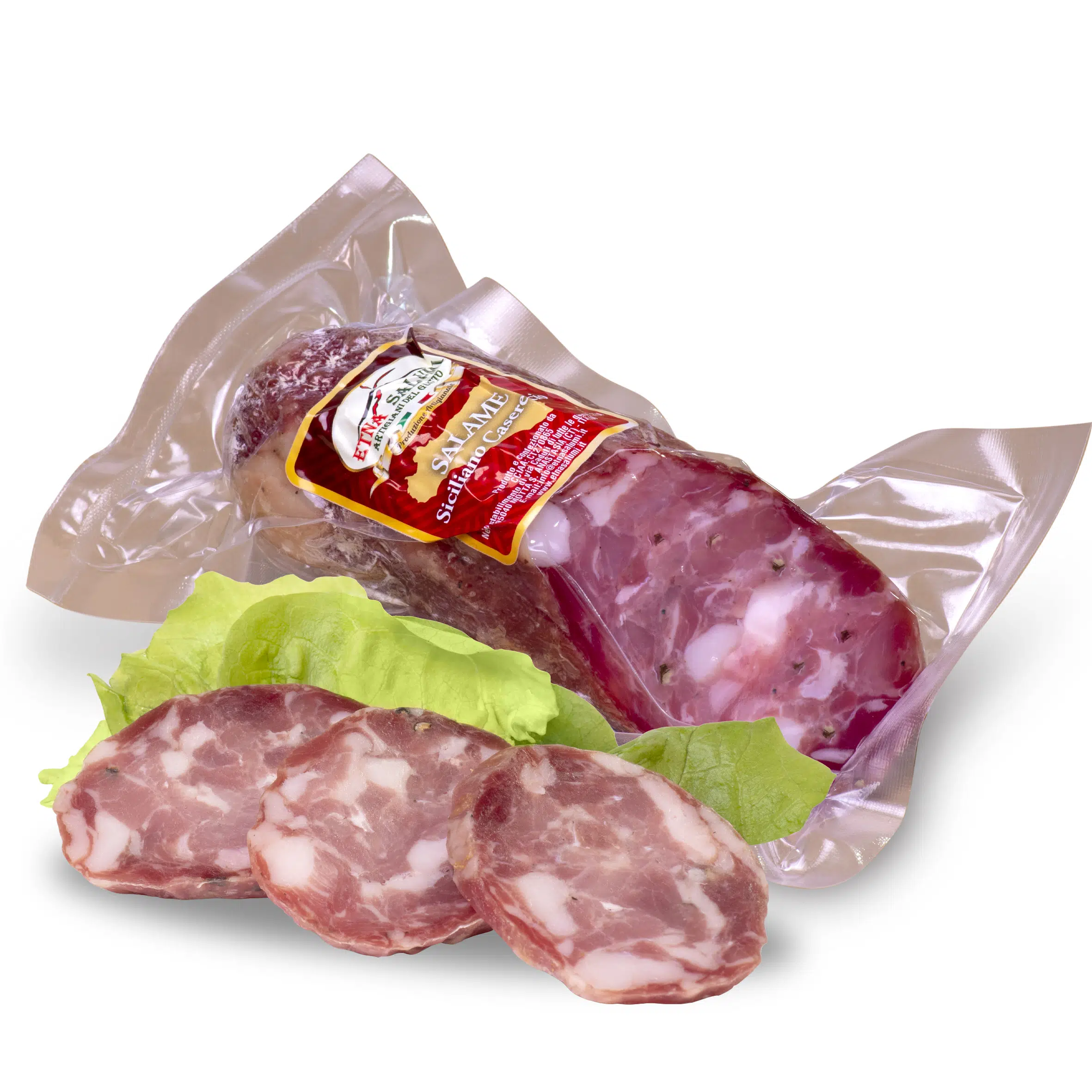 Salame Siciliano Casereccio Etna Salumi